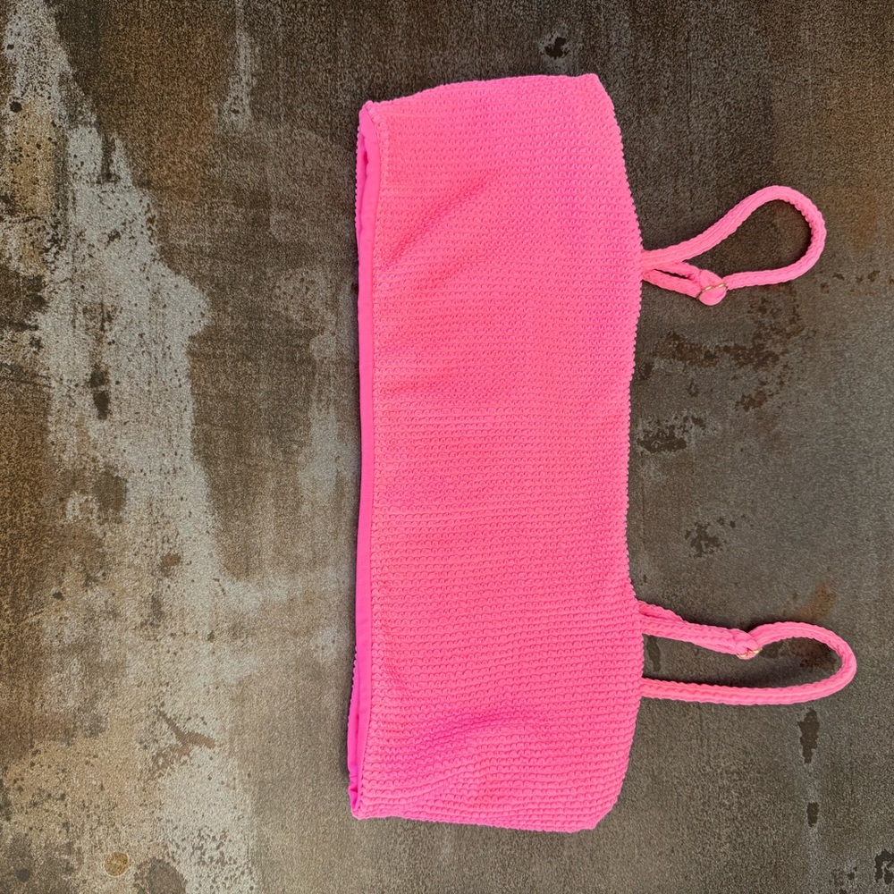 Show Me Your Mumu Pink Swim Top
